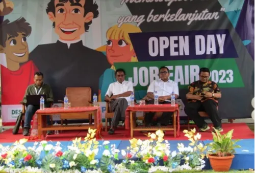 Open Days dan Job Fair SMK Don Bosco 2023 yang berlangsung pada tanggal 27-28 November 2023.